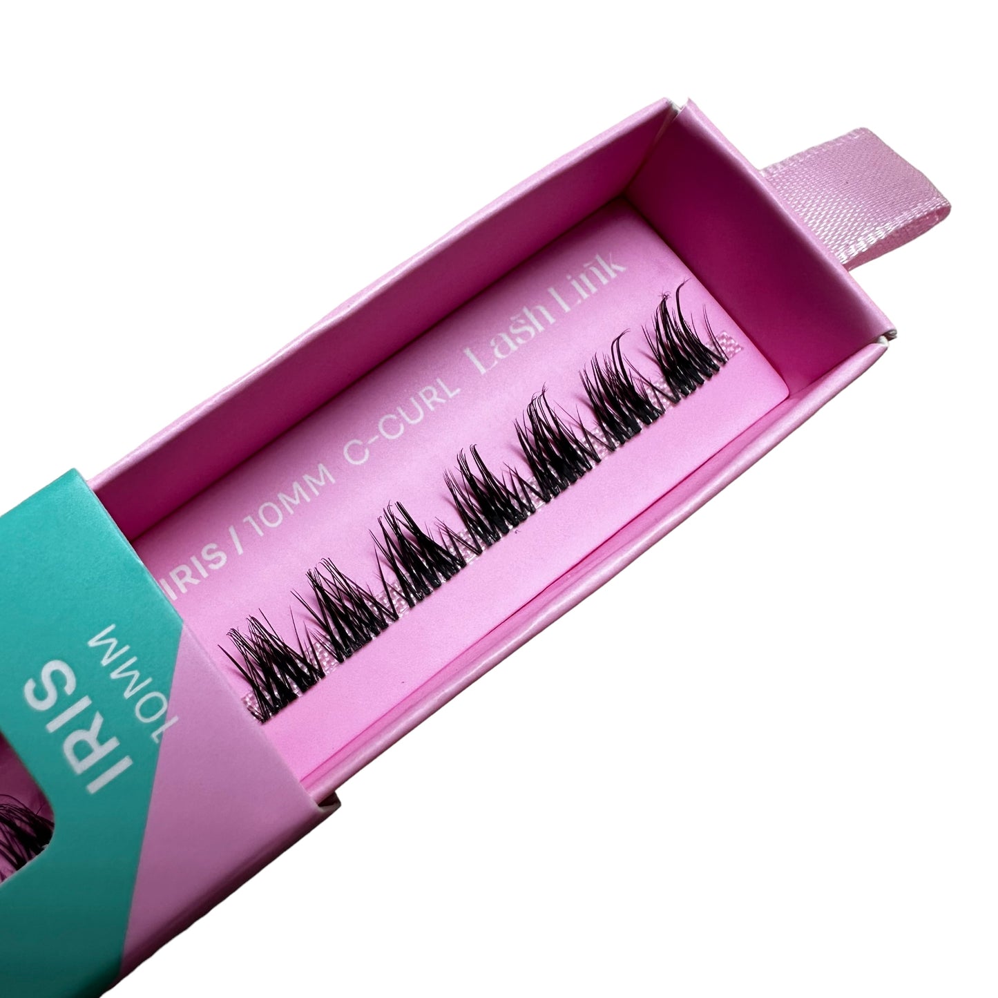 Lash Link IRIS Lash Ribbon Lash Segment eyelash extensions in 10mm